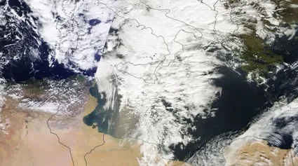 Saharastaub zieht nach Deutschland