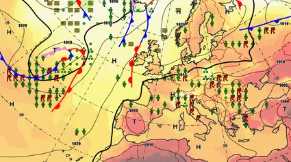 Bodenwetterkarte